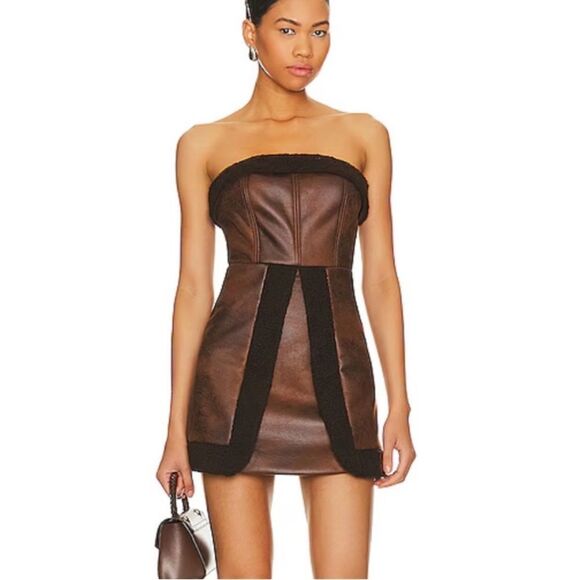 Lovers + Friends Lucie Mini Zip Up Dress - Picture 1 of 8